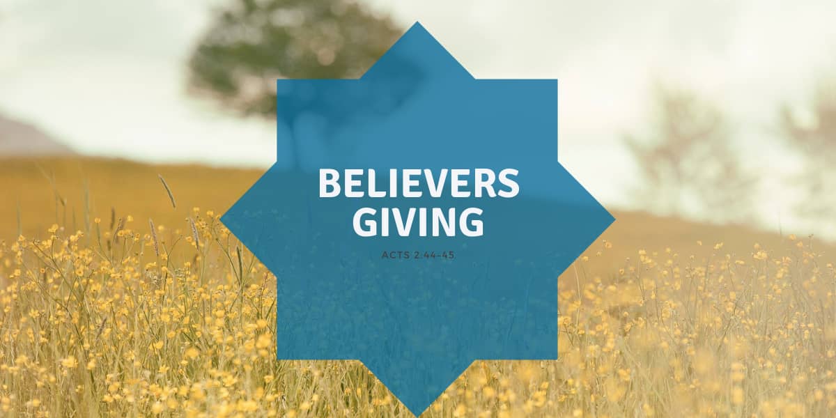 Believers Giving
